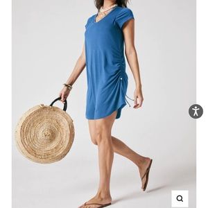 Shebird The Vera V neck Dress with built-in bra